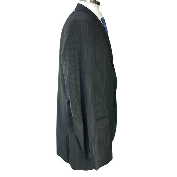 Brooks Brothers 1818 Mens Size 46L Suit Drop 5 Fitzgerald Pinstripe *TINY FLAW - Picture 6 of 16
